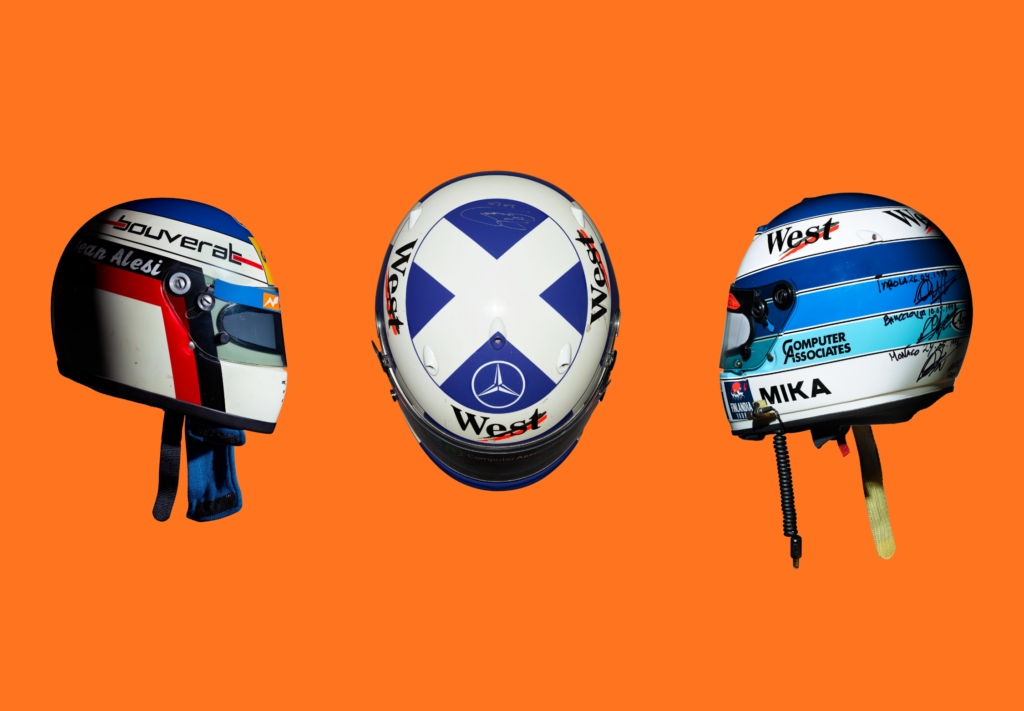 Legendary helmets to go on display at Wilton Legends