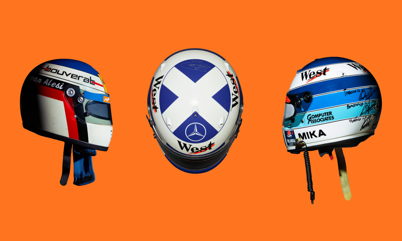 Legendary helmets to go on display at Wilton Legends